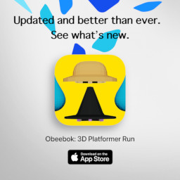 Obeebok 3D Platformer Run, click to See more info